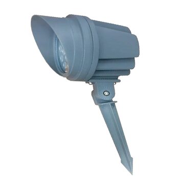 Светодиодный ландшафтный светильник 18W 24V IP65 на светодиодах OSRAM с козырьком