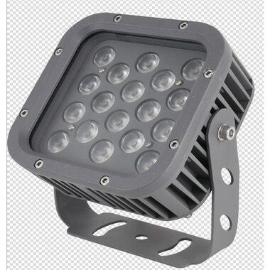 Светодиодный светильник лучевой 135*135 72W 220V IP65 на светодиодах OSRAM (Германия) RGBW
