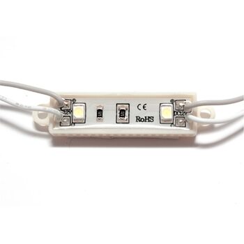 Светодиодный модуль герметичный 2 SLT3528 0.24W 12V холодный свет 73753