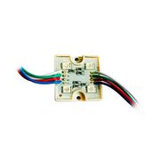 Светодиодный модуль герметичный 4 SLT5050 0.8W 12V (RGB) 30913