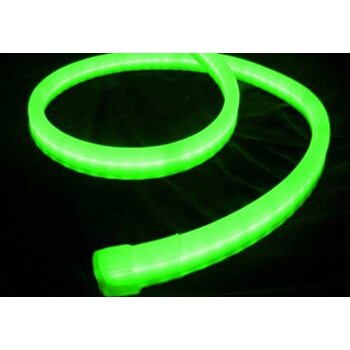 Светодиодный гибкий неон 8W 220V зеленый свет 48570