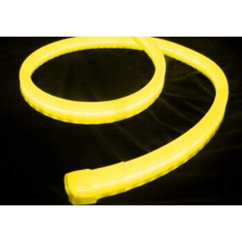 Светодиодный гибкий неон 8W 220V желтый свет 48576