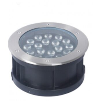Светильник встраиваемый D200 18W 24V IP65 на светодиодах CREE RGB DMX