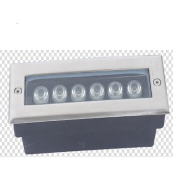 Светильник встраиваемый LORA GROUND 200*80 8W 12/24V IP67