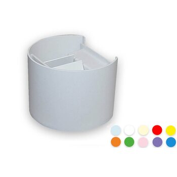 Светильник с изменяющимся углом свечения CYL 2*4W 220V IP65 на светодиодах OSRAM (Германия)