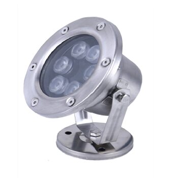 Светодиодный светильник подводный HH-504 8W 12-24V IP68 на светодиодах OSRAM (Германия)