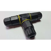 Т образный кабельный разъём 3x2.5мм IP68