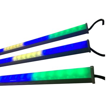 Управляемая светодиодная трубка 10W 24V L1000 RGB DMX