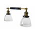 Ретро люстра 2хE27 LOFT №12 D134 GLASS