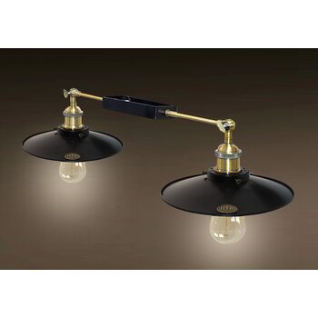 Ретро люстра 2хE27 LOFT №11 D220 METAL