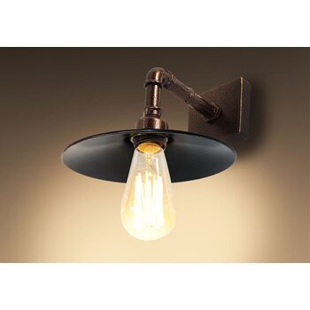 Светильник настенный Е27 LOFT №11 D220 METAL PIPE