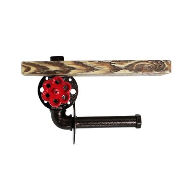 Ретро держатель для туалетной бумаги 250*130*140 с краном