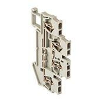 Колодка клеммная ST-1.5 17.5А двойная пружинная сер. EKF plc-jxb-st-1.5-4-2