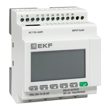 Реле программируемое PRO-Relay PRL100-12-R-AC EKF PRL100-12-R-AC