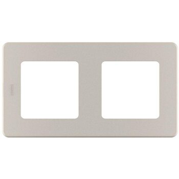 Рамка 2-м Inspiria шампань Leg 673948