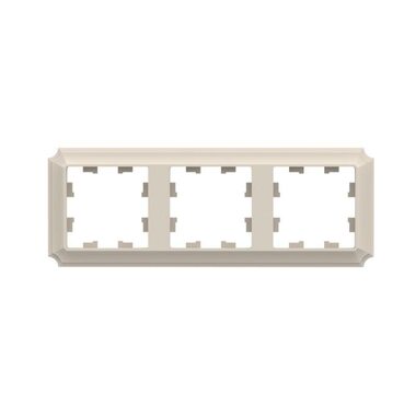 Рамка 3-пост. AtlasDesign Antique универс. беж. SE ATN100203