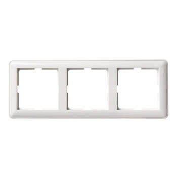 Рамка 3-м W59 бел. SchE KD-3-18 (КД-3-18)