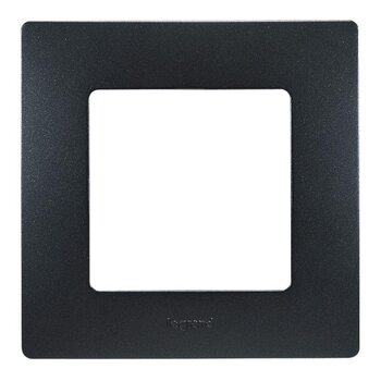 Рамка 1-м Etika антрацит Leg 672581