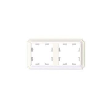 Рамка 2-пост. AtlasDesign Antique универс. жемчуж. SE ATN100402