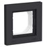 Рамка 1-м AtlasDesign Aqua IP44 карбон SchE ATN441001