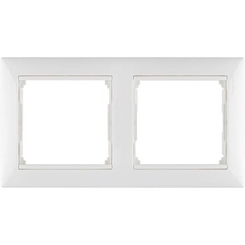 Рамка 2-м Valena горизонт. бел. Leg 774452