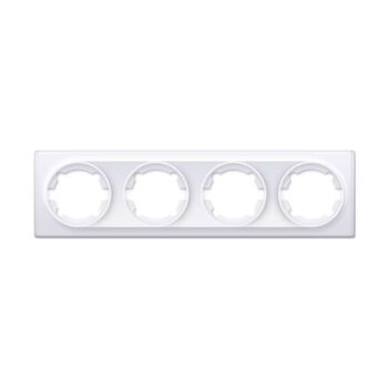Рамка 4-м Florence бел. 1E52401300 OneKeyElectro 2172785