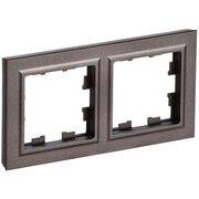 Рамка 2-м BRITE РУ-2-БрТБ бронза IEK BR-M22-K45
