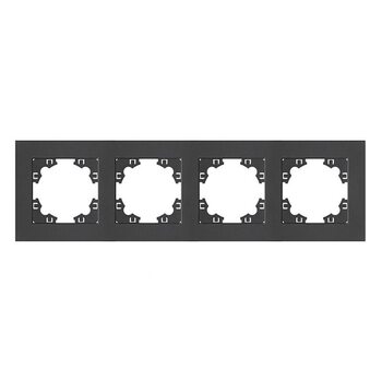 Рамка 4-м Афина универс. графит Universal A0046-Gr