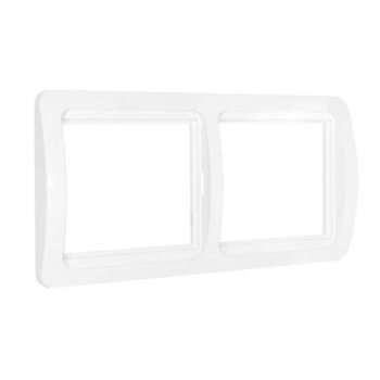 Рамка 2-м Валери горизонт. бел. UNIVersal ВР002Г