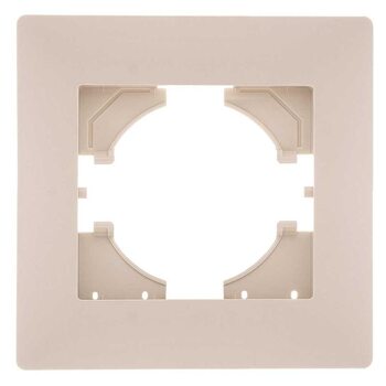 Рамка 1-м Bravo беж. GUSI С1010-003