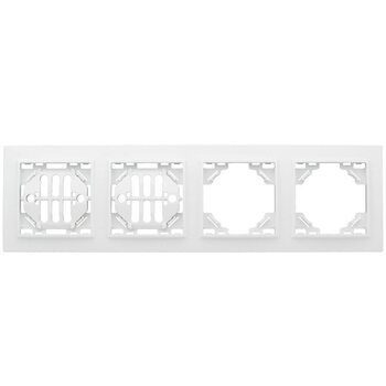 Рамка 4-м Минск горизонтальная бел. Basic EKF ERM-G-304-10