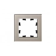 Рамка 1-м AtlasDesign Nature стекло шампань SchE ATN320501
