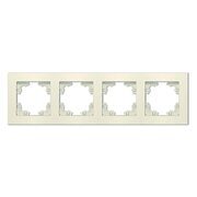 Рамка 4-м Афина универс. сл. кость (ivory) Universal A0046-I
