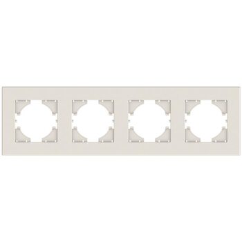 Рамка 4-местн. City беж. GUSI С1114-003