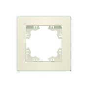 Рамка 1-м Афина сл. кость (ivory) Universal A0053-I