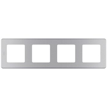 Рамка 4-м Inspiria алюм. Leg 673962