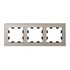 Рамка 3-м AtlasDesign Nature стекло шампань SchE ATN320503