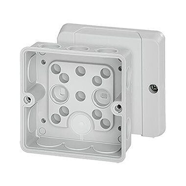 Коробка распределительная ОП 88х88х47мм IP55 с клемм. DE 9320 сер. HENSEL 6000043