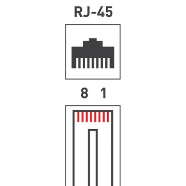 Джек комп. 8P-8C кат.5е (уп.100шт) Rexant 05-1021