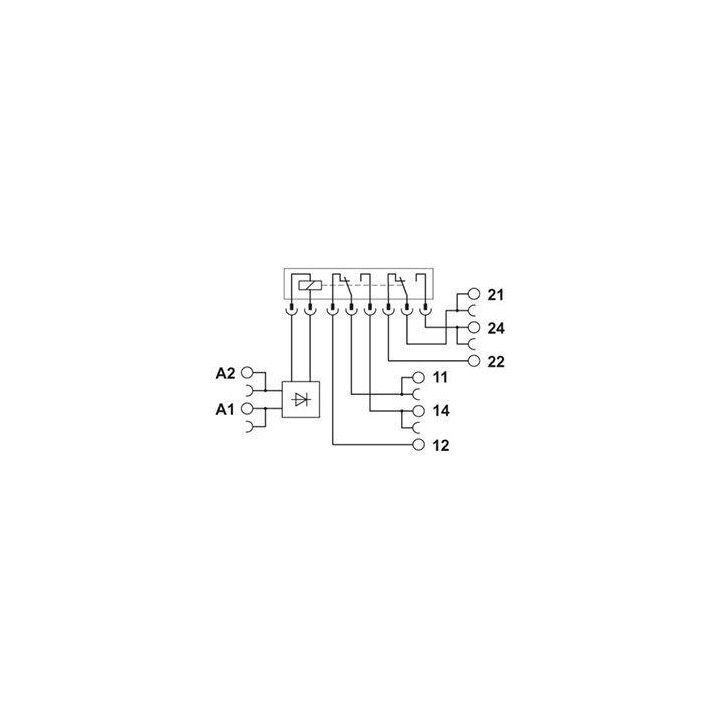 Модуль релейный PLC-RSC- 24DC/21-21 Phoenix Contact 2967060