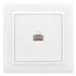 Розетка компьютерная 1-м СП Минск RJ45 бел. Basic EKF ERK01-035-10