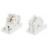 Розетка (вставка) SIP2K-C5E-M45-22.5 (45х22.5) аналог Mosaic с накл. мод. RJ45 кат.5E Hyperline 35210