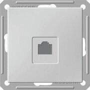 Розетка компьютерная 1-м СП W59 RJ45 кат.5E механизм бел. SchE RSI-152K5E-1-86