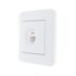 Розетка компьютерная 1-м СП Karina RJ45 механизм бел. LEZARD 707-0288-139