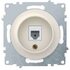 Розетка компьютерная 1-м СП Florence RJ45 кат.5E механизм беж. (1E20701301) OneKeyElectro 2172793