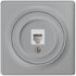 Розетка компьютерная 1-м СП Florence RJ45 кат.5E механизм сер. 1E20701302 OneKeyElectro 2172839