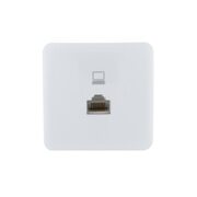 Розетка компьютерная 1-м ОП Viola RJ45 бел. LEZARD 751-0200-139