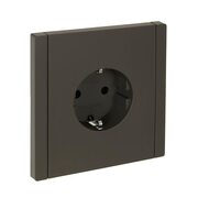 Розетка СП FORTE&PIANO FP316 16А с заземл. без защ. шторок винт. крепл. сер. IEK FP-R11-16-K03