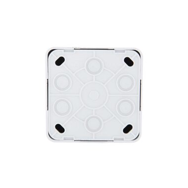 Розетка 1-м ОП Viola 16А IP20 без заземл. бел. LEZARD 751-0200-121
