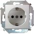 Розетка 1-м СП Simon15 16А IP20 250В с заземл. винт. клеммы механизм бел. Simon 1591432-030